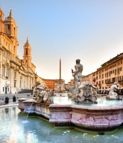 Piazza Navona e le piazze del centro storico – Itinerario a piedi