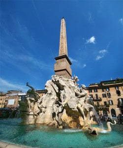 Piazza Navona ,tappa dell'itinerario per visitare Roma