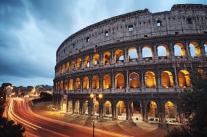 Il Colosseo, tra le attrazioni principali di Roma
