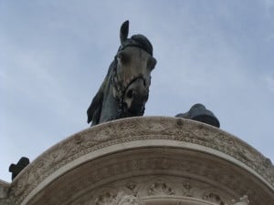 Visitare Roma: l'altare della patria in piazza Venezia