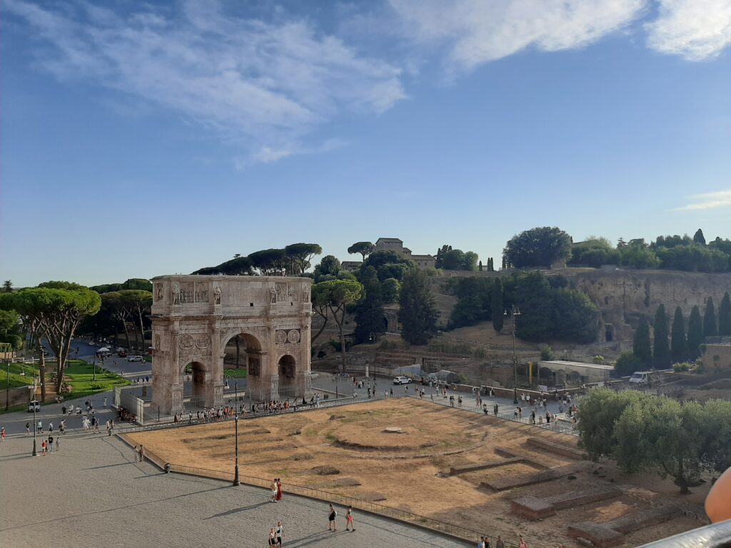 L'Arco di Settimio Severo nel Foro Romano